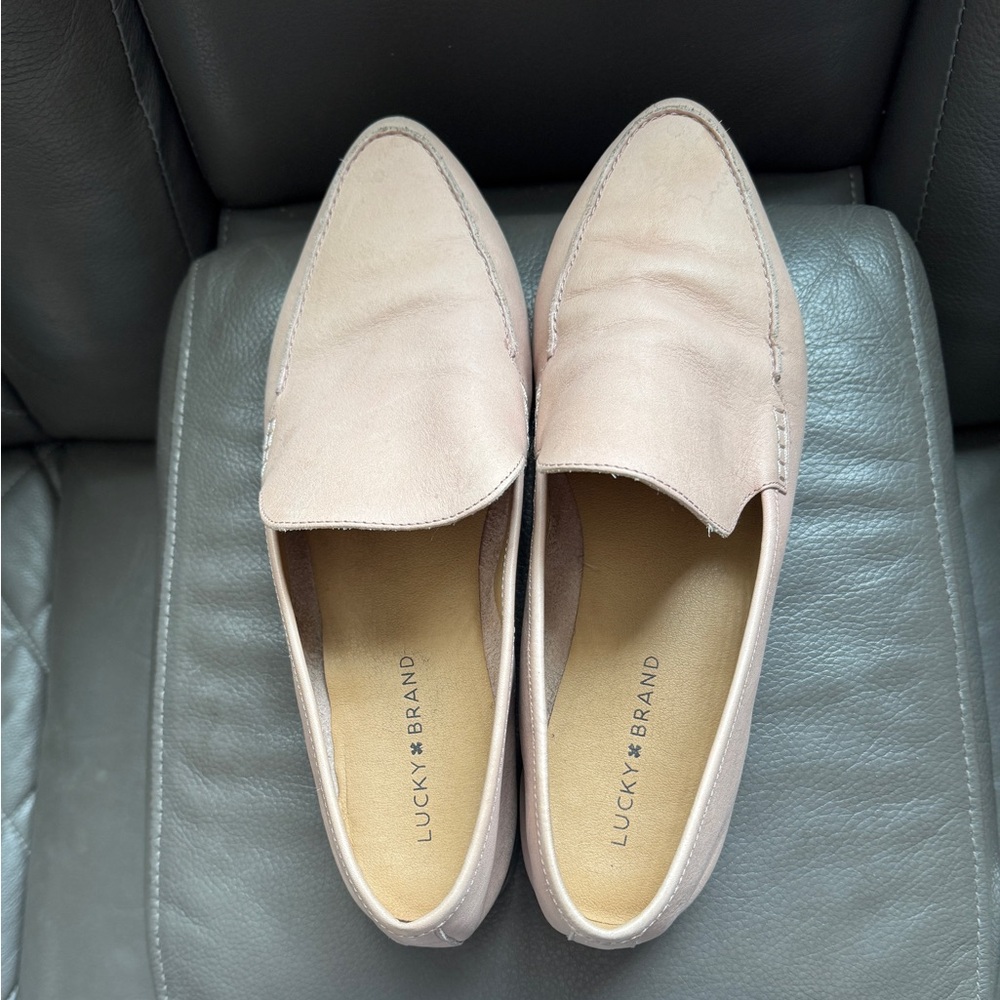 Light Pink Lucky Brand Loafers